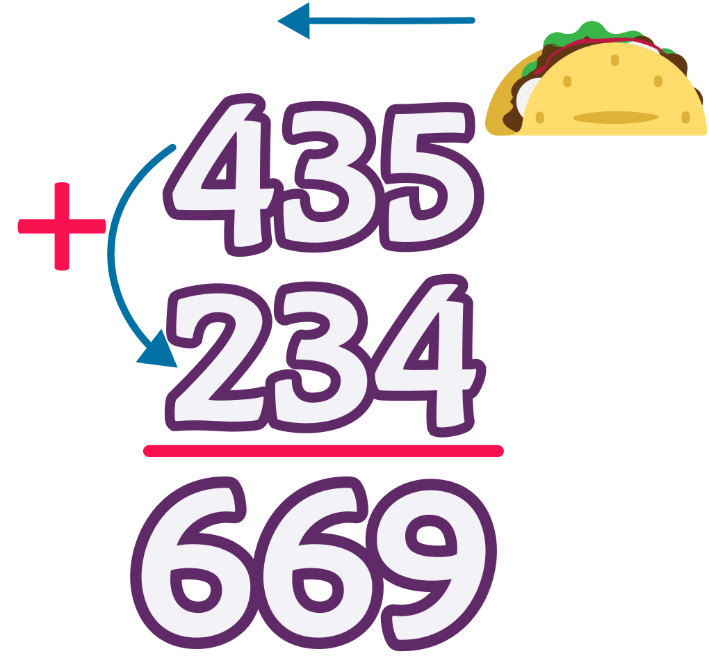 Suma de tacos paso 4